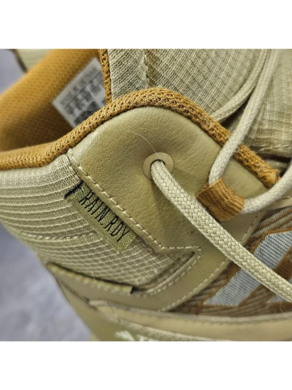 Adidas Terrex Hiking Boots Tan Trail Outdoor Shoes Women 7 Lace Up